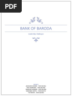 Bank of Baroda - Group 5