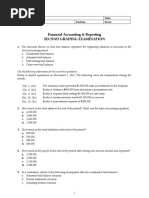 Second Grading Examination