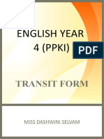 English Year 4 (PPKI) : Transit Form