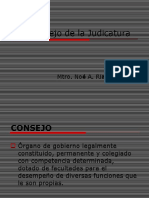 El Consejo de La Judicatura