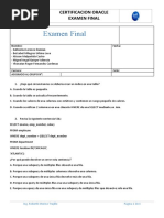 ExamenFinal CertificacionOracle