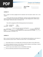 UGE Practice Set - Sequencing Rev 1