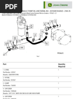 Hydraulic Filter To Hydraulic Pump Oil Line (Serial No. - 507268) (04D02) - 2160-35