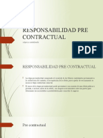 Responsabilidad Pre Contractual