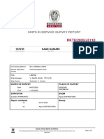 DKT0/2020/J5110: Ships in Service Survey Report