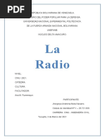 La Radio. Jhorgelys Mota