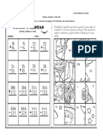 13 de ABRIL de 2021. Sumas y Restas