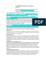 Practica de HIGIENE DE MANOS CON PREPARADO DE BASE ALCOHOLICA de Madiana Colque