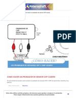 Como Hacer Un Probador de Sensor CKP Casero