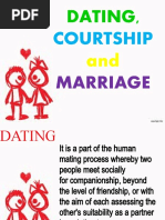 Courtsip, Dating and Marriage