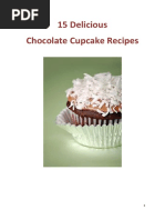 15 Chocolate Cupcake Recipes