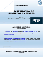 # 9. Caracterización de Aldehídos y Cetonas