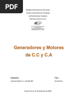 Generadores y Motores de CC y CA