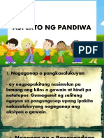 Aspekto NG Pandiwa