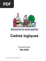 Cadre Logique