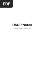 OSCP Notes