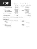 PROBLEM NO. 1 - Pistons Company: Note: Prepare "T" Accounts Then Post Identified Adjustments