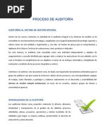 Proceso de Auditoria