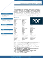 Comparatives and Superlatives Practice