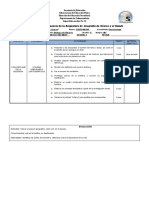 Planeacion de Geografia 1° BLOQUE II