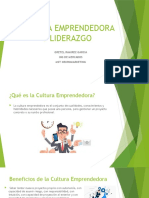 Clase Cultura Emprendedora y Liderazgo