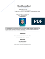 Curriculum Vitae Rianty Kumala Dewi