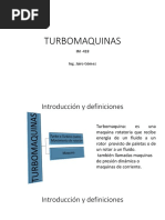 Turbomaquinas - Unidad 1