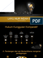 Hukum Keunggulan Komparatif