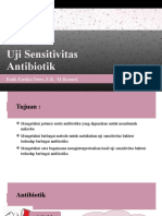 Uji Sensitivitas Antibiotik