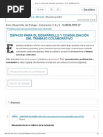 Tema - Foro - Desarrollo Del Trabajo - Escenarios 3, 4 y 5 - SUBGRUPOS 27