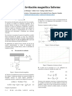 Informe 4 Levitación - Magnetica