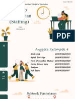 Kelompok 4 - PPT Konsep Penyusunan (Staffing)