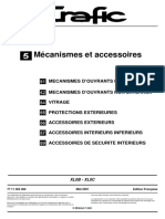 MR 343 Trafic 5 Mécanisme Et Accessoires