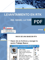 Levantamiento en RTK