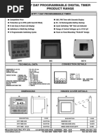 Powerite B7PT 7 Day Timer User Guide