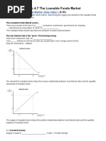 4.7 Loanable Funds Market & Unit 4 Review