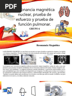 Resonancia Magnetica, Prueba de Esfuerzo y Funcion Pulmunar