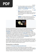 Formación y Evolución: Zona Exterior Del Sistema Solar Cinturón de Kuiper Disco Disperso Nube de Oort