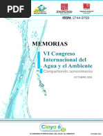 MEMORIAS VI Congreso Internacional Del Agua y El Ambiente Ciaya6