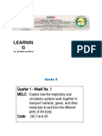 LAS Science 9 Quarter 1 Week 1