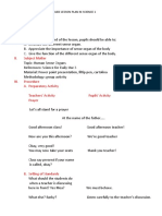 Detailed Lesson Plan in Science III