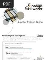 Supplier Training Guide