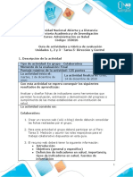 Guía de Actividades y Rúbrica de Evaluación - Tarea 5 - Medición