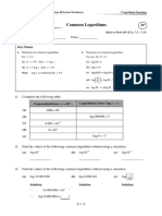 4B Ch7 Log Functions QN and Ans