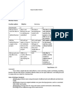 Improvisation Rubric l2 s1