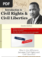 Civil Liberties and Civil Rights