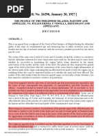 9) People Vs Erinia GR NO. 26298 JANUARY 20 1927 50 Phil 998 (Stray Ruling of SC On Frustrated Rape)