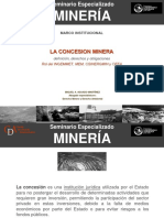 CDA La Concesion Mineral Definicion Derecho Miguel Angel Aguado