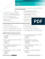 Level 5 Midterm Test: Units 1-6: American Headway, Second Edition