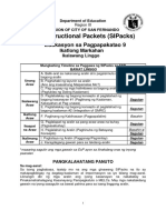 ESP 9 Q3 Week 2 SIPacks - CSFP